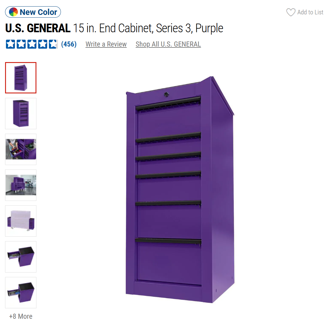 Harbor Freight End Cabinet Kit (Quad Tank)