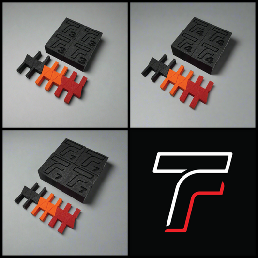 Variety 2 pack 3",4", 7"
