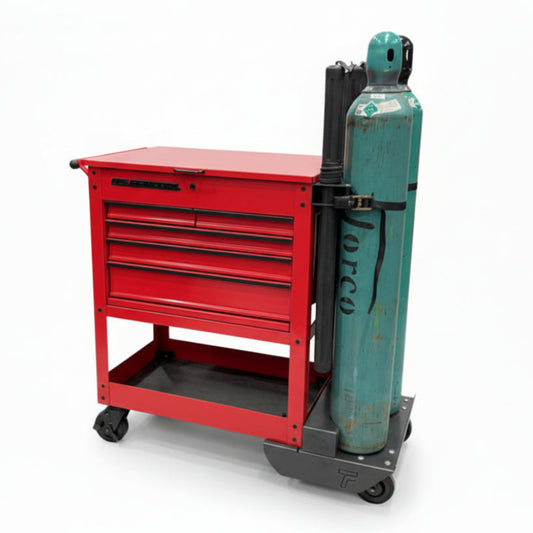 Harbor Freight 5 Drawer Mechanics Cart - Dual Tank Welding Cart Kit