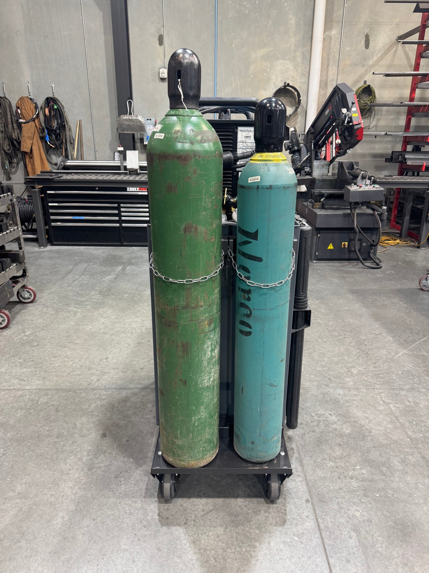 9" or 7" Harbor Freight Series 3 Welding Cart Kit (Unpainted)