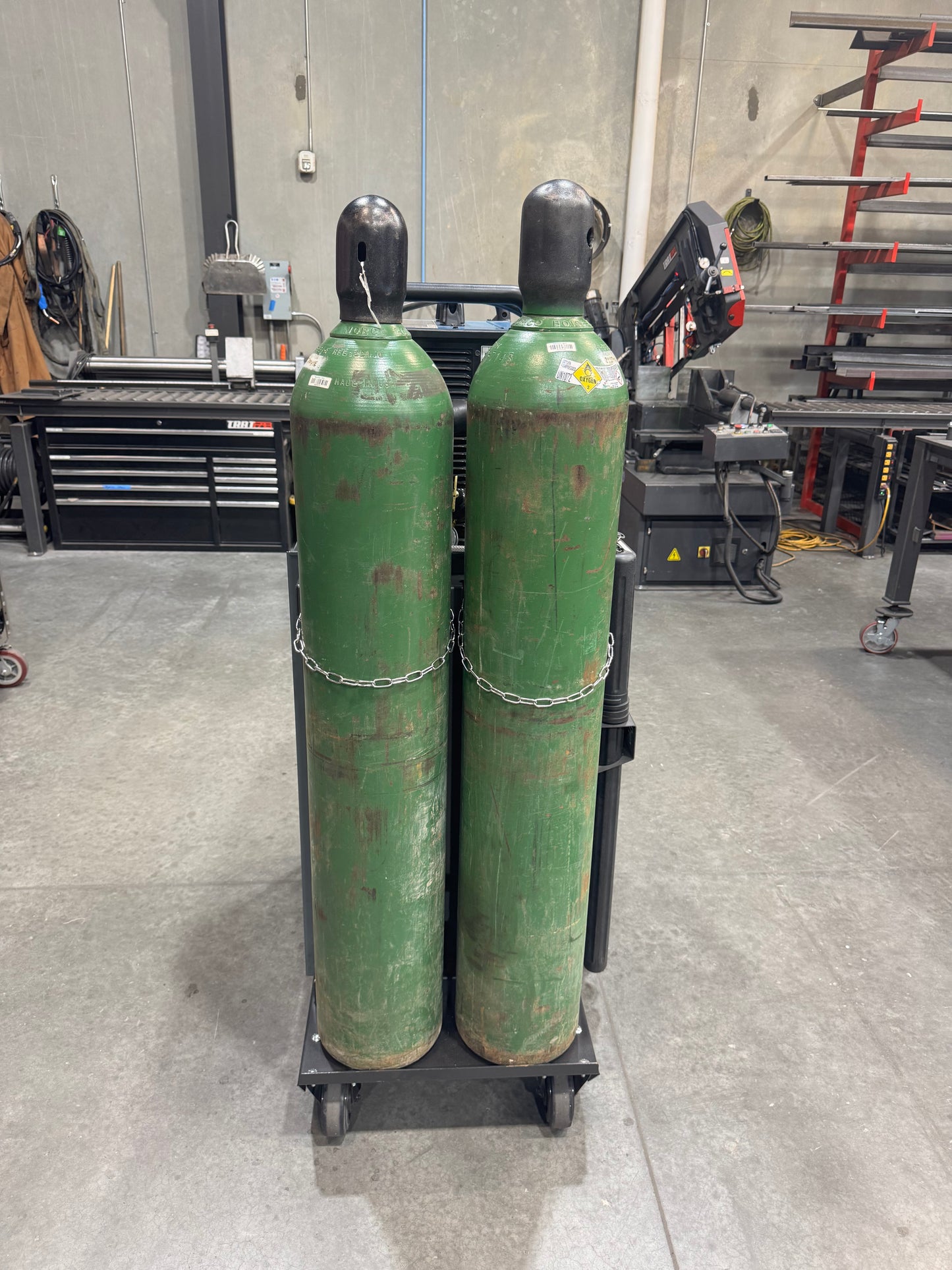 9" or 7" Harbor Freight Series 3 Welding Cart Kit (Unpainted)