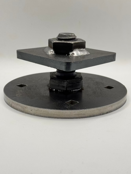Adjustable Caster Plate - Set of 6 Assembled