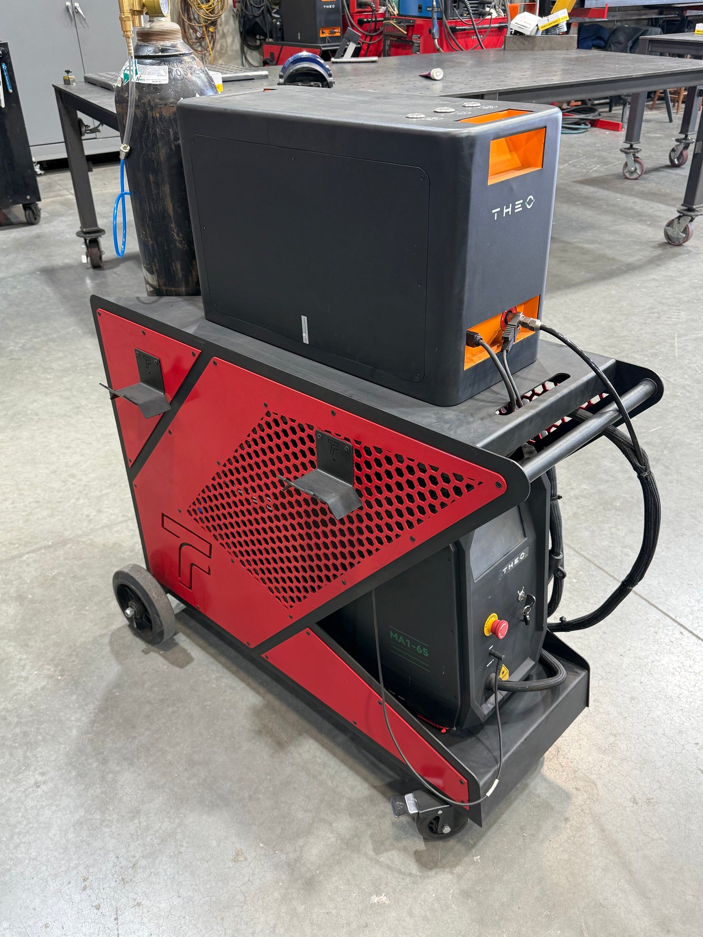 Laser Welding Cart DXF and Plans