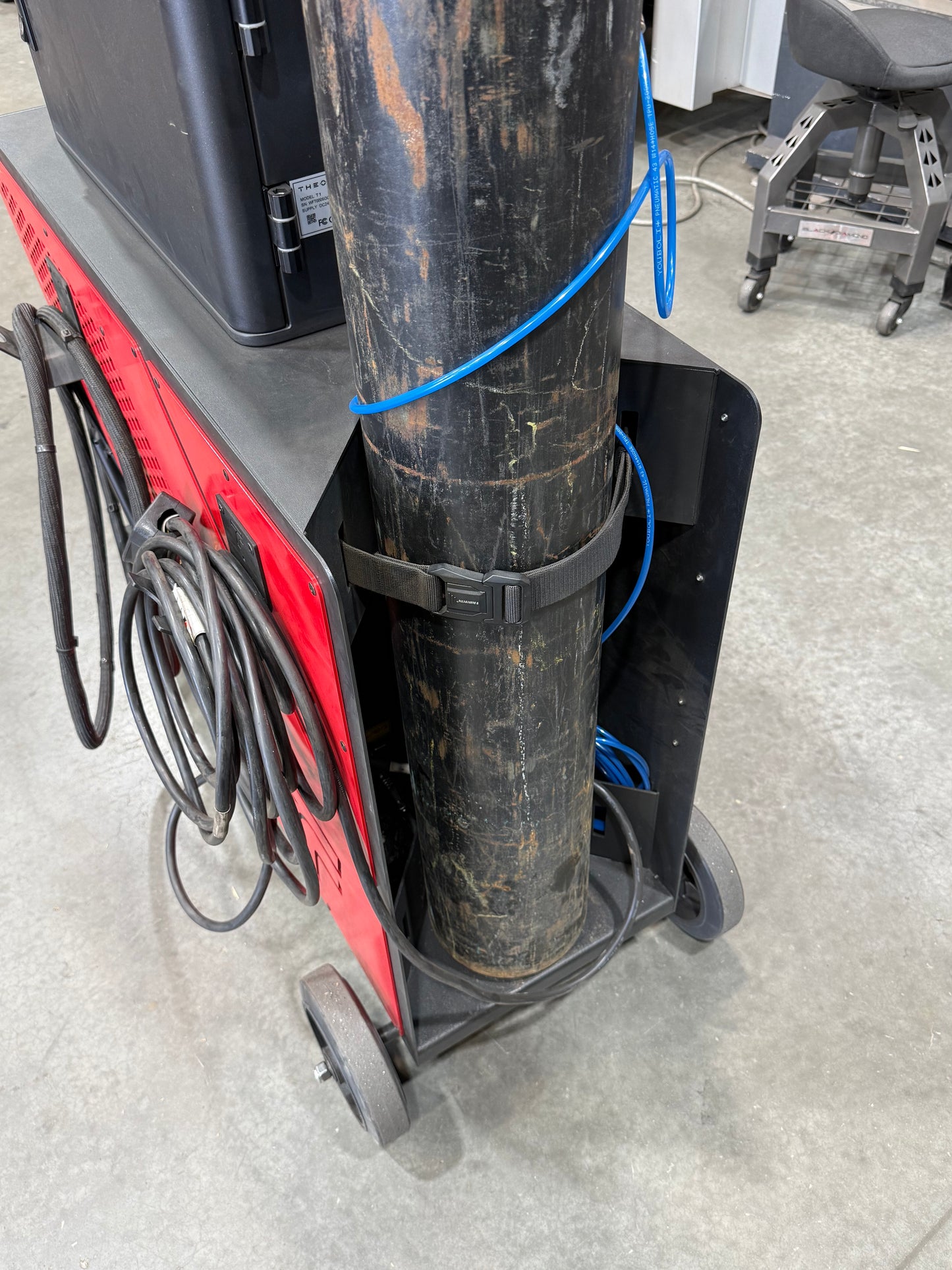 Laser Welding Cart DXF and Plans