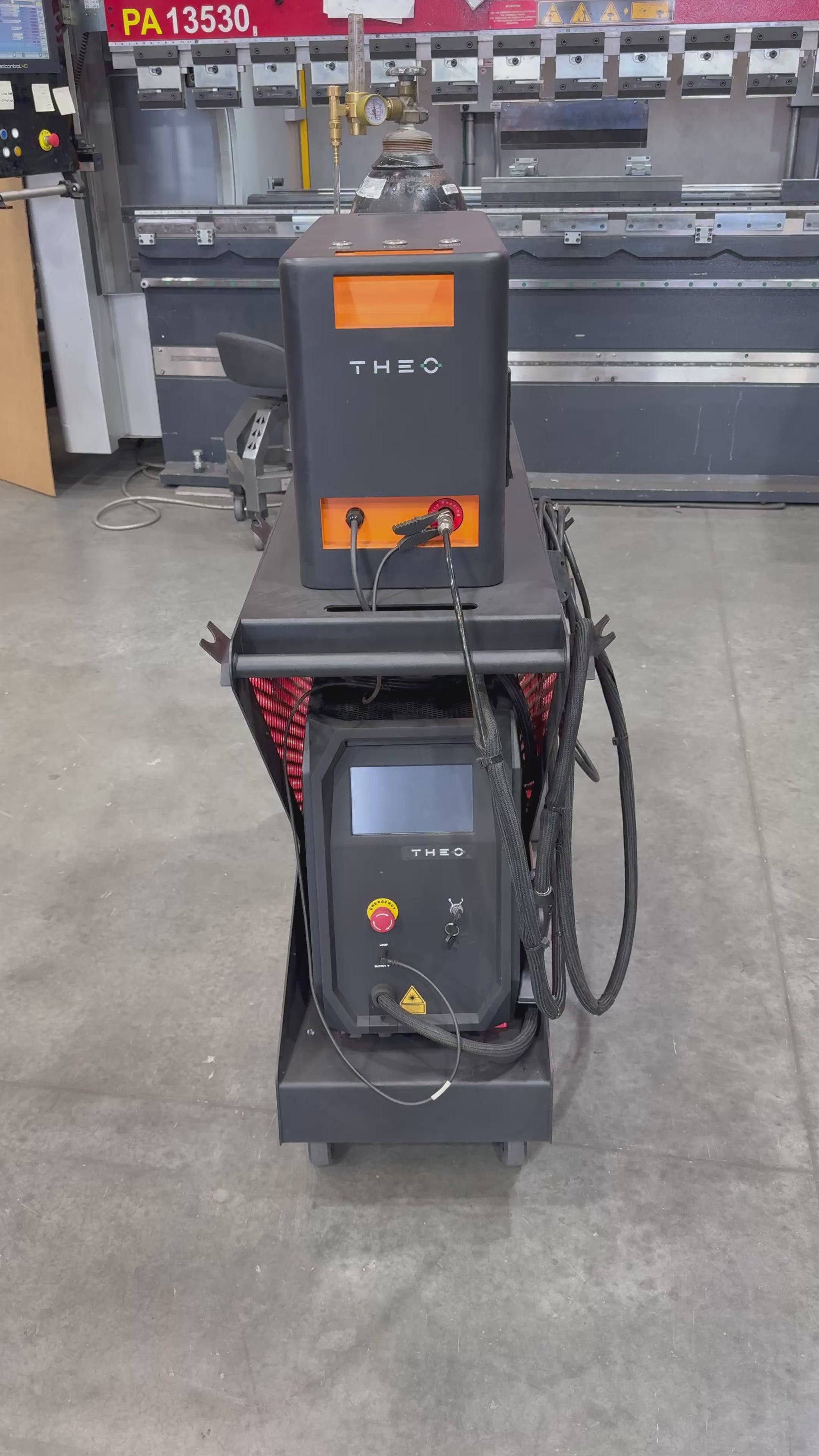 Laser Welding Cart Video